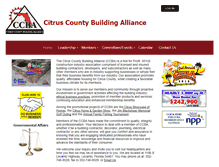 Tablet Screenshot of citrusbuilders.com